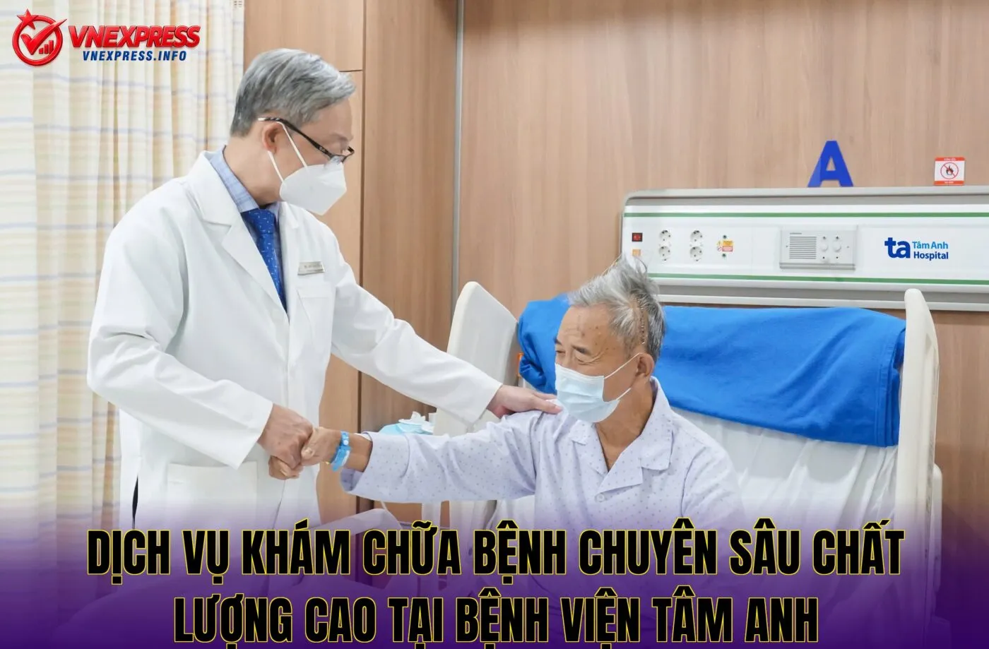 Dịch vụ khám chữa bệnh chuyên sâu chất lượng cao tại Bệnh viện Tâm Anh