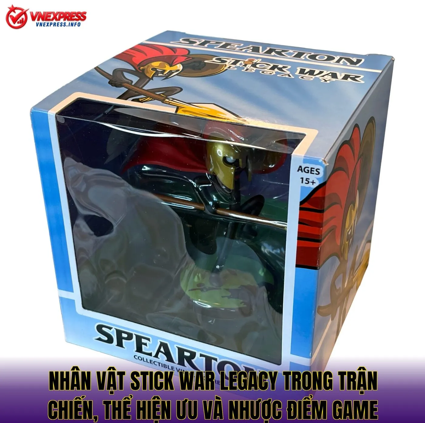 Nhân vật Stick War Legacy trong trận chiến, thể hiện ưu và nhược điểm game