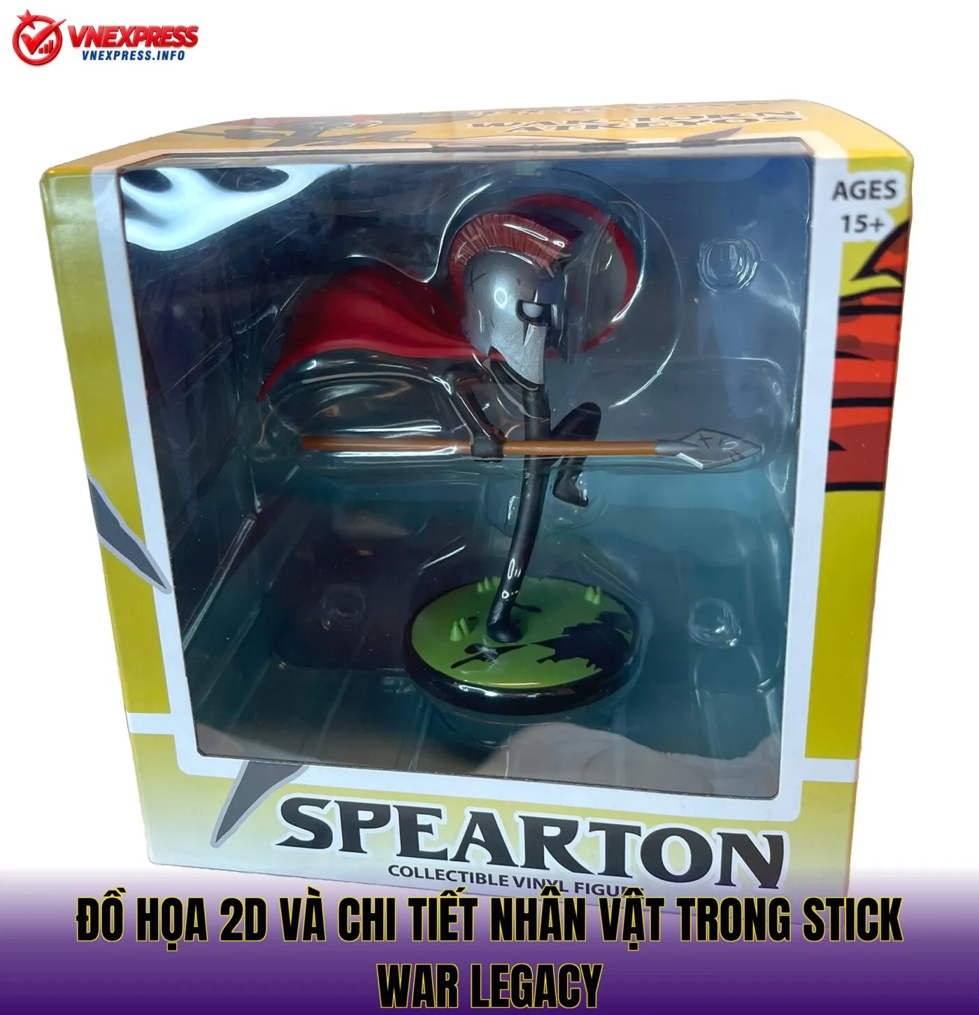 Đồ họa 2D và chi tiết nhân vật trong Stick War Legacy