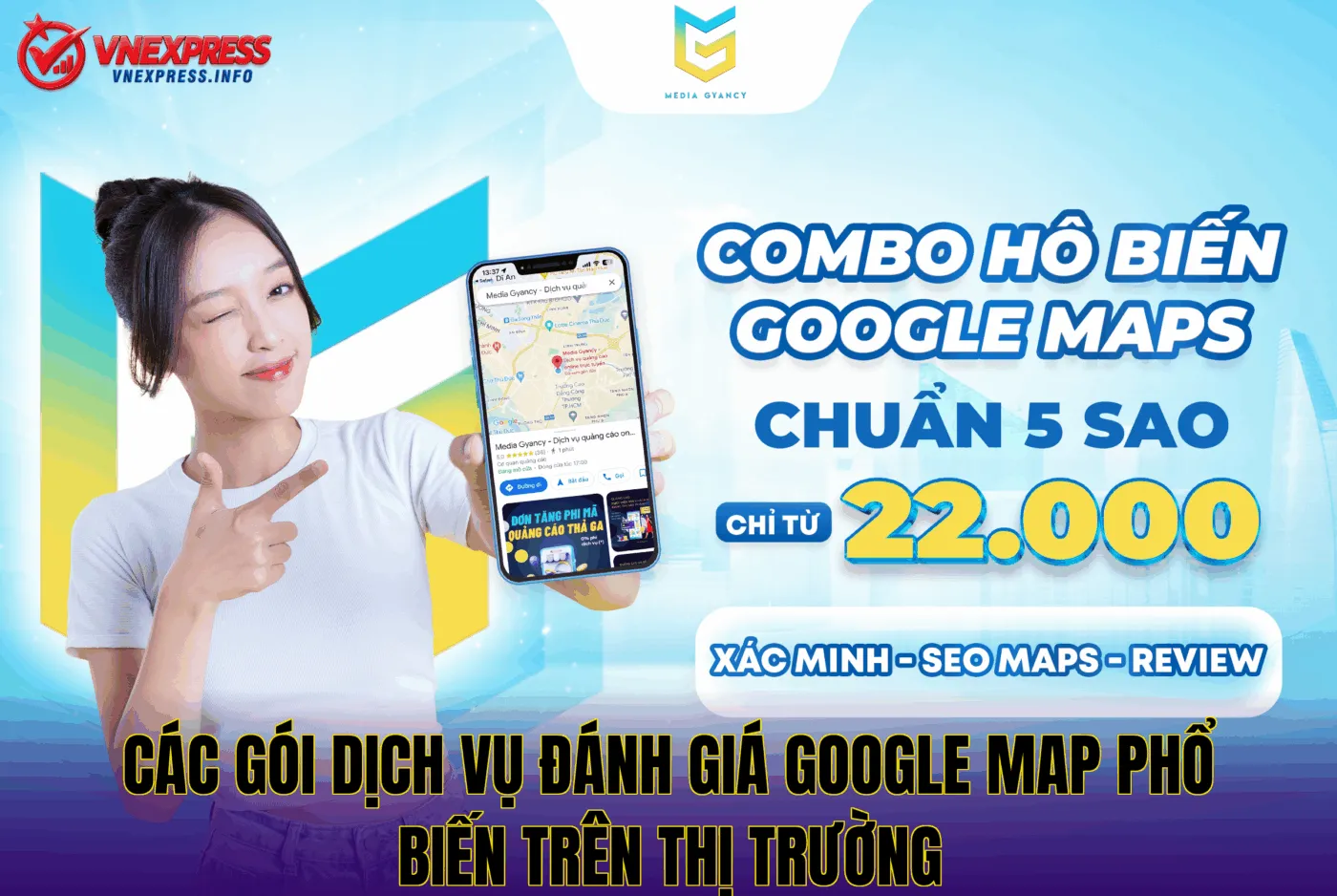 Các gói dịch vụ đánh giá Google Map phổ biến trên thị trường