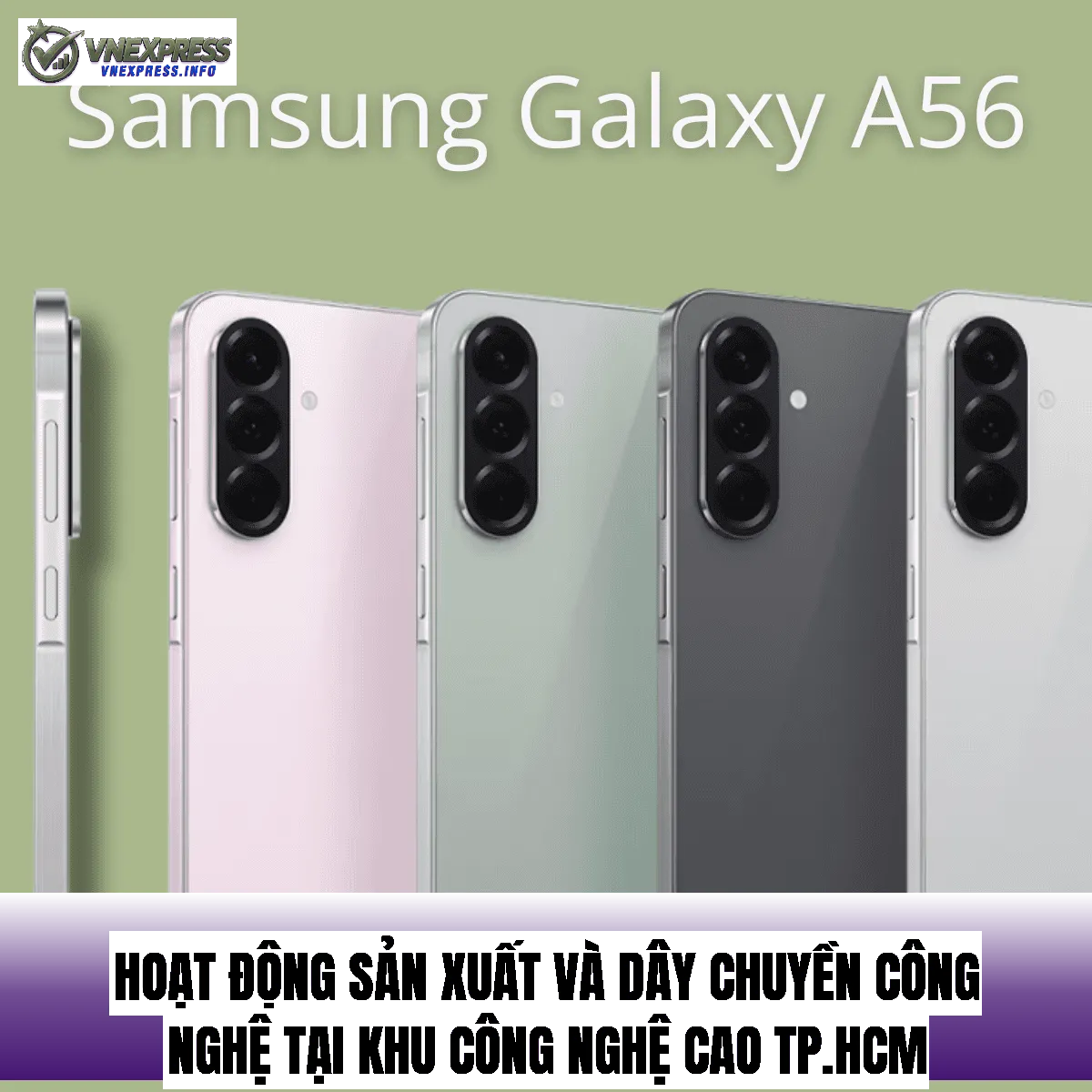 Hoạt động sản xuất và dây chuyền công nghệ tại Khu Công nghệ cao TP.HCM