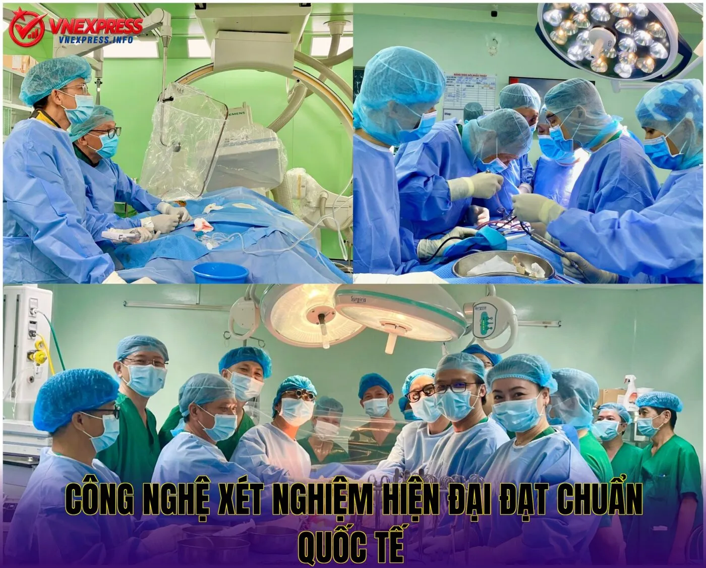 Công nghệ xét nghiệm hiện đại đạt chuẩn quốc tế