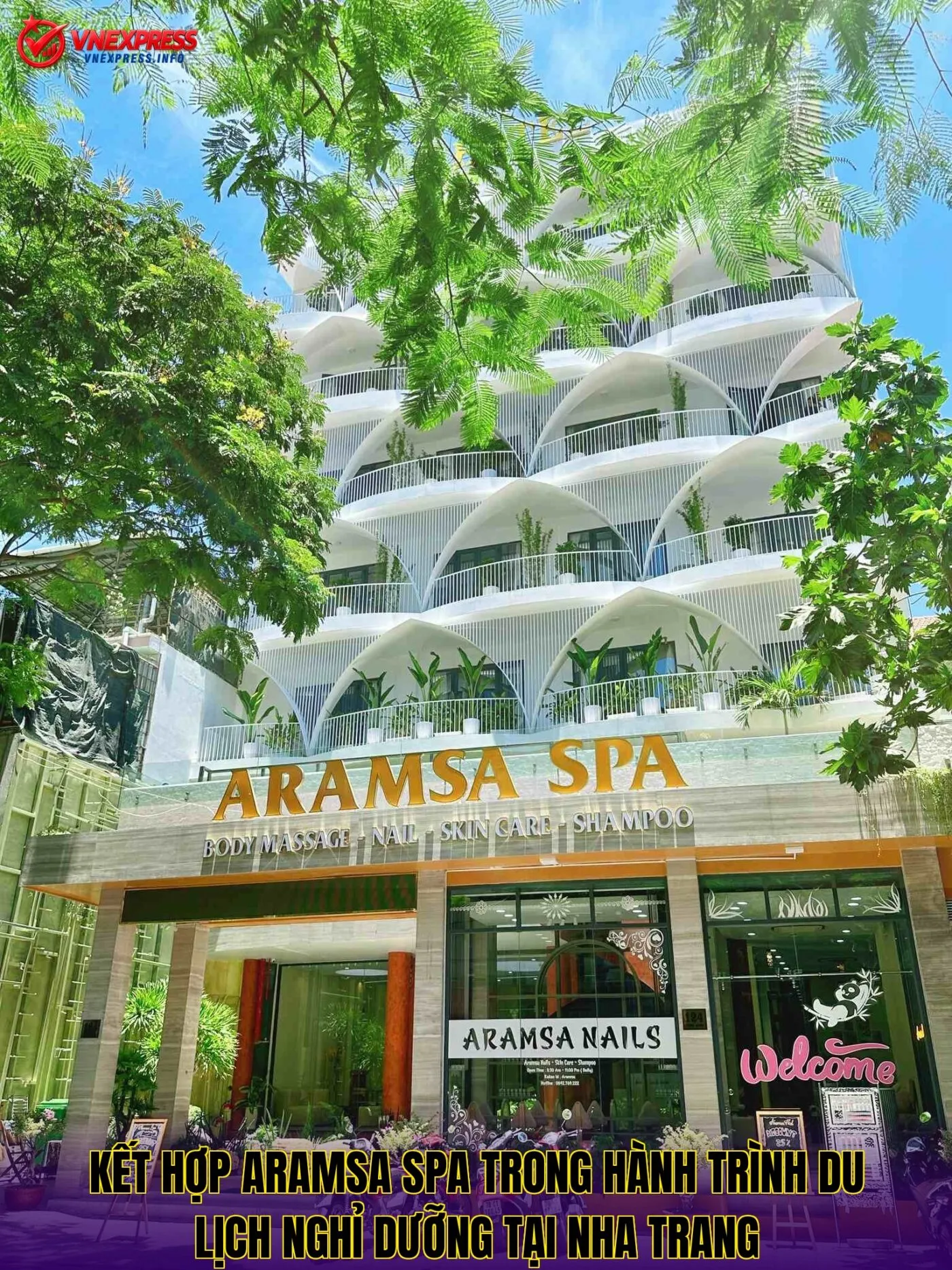 Kết hợp Aramsa Spa trong hành trình du lịch nghỉ dưỡng tại Nha Trang