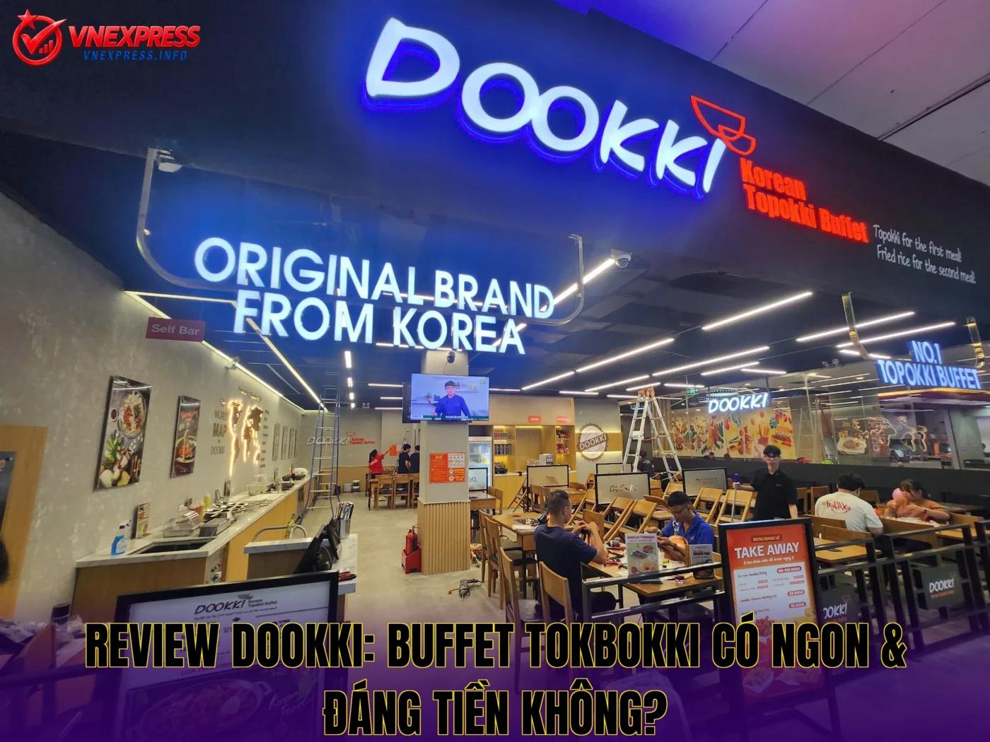 Review Dookki: Buffet Tokbokki Có Ngon & Đáng Tiền Không?