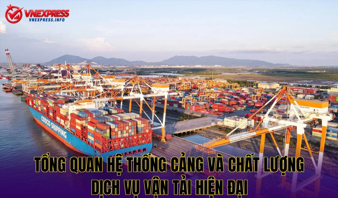 Tổng quan hệ thống cảng và chất lượng dịch vụ vận tải hiện đại