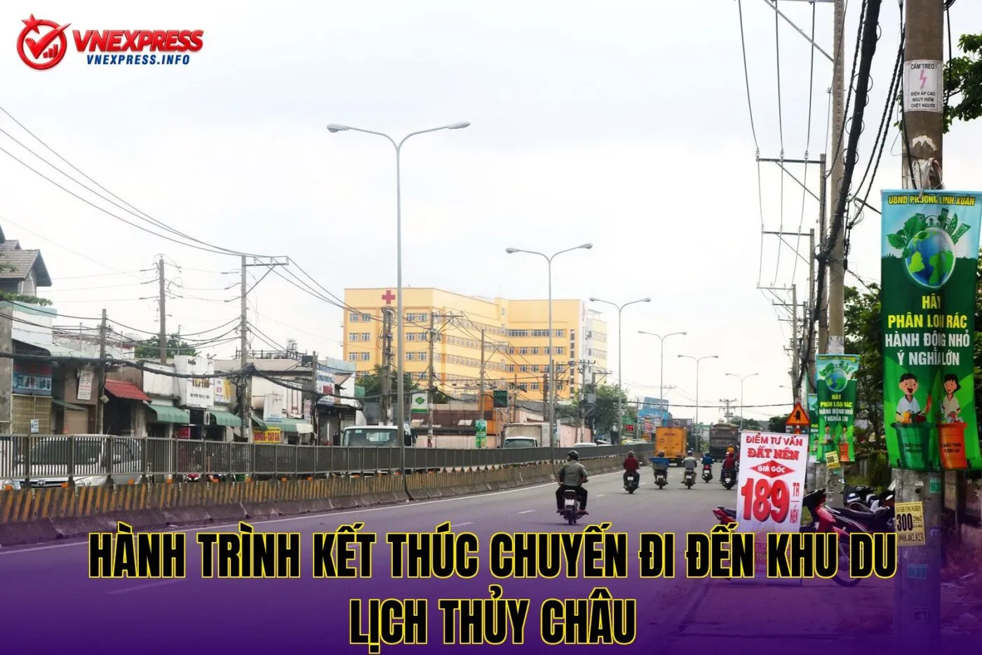 Hành trình kết thúc chuyến đi đến khu du lịch Thủy Châu