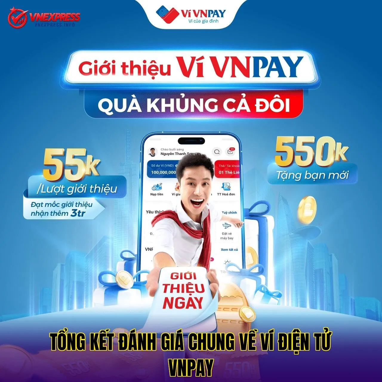 Tổng kết đánh giá chung về ví điện tử VNPAY