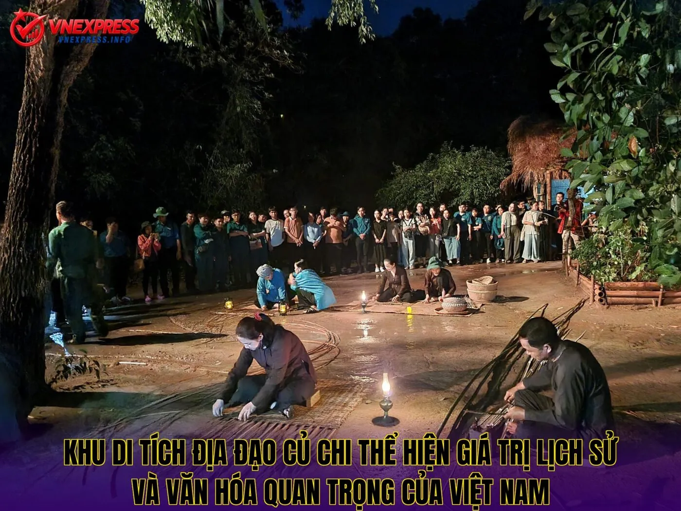 Khu di tích địa đạo Củ Chi thể hiện giá trị lịch sử và văn hóa quan trọng của Việt Nam