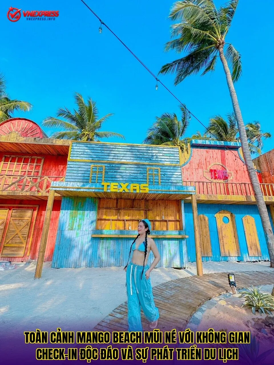 Toàn cảnh Mango Beach Mũi Né với không gian check-in độc đáo và sự phát triển du lịch