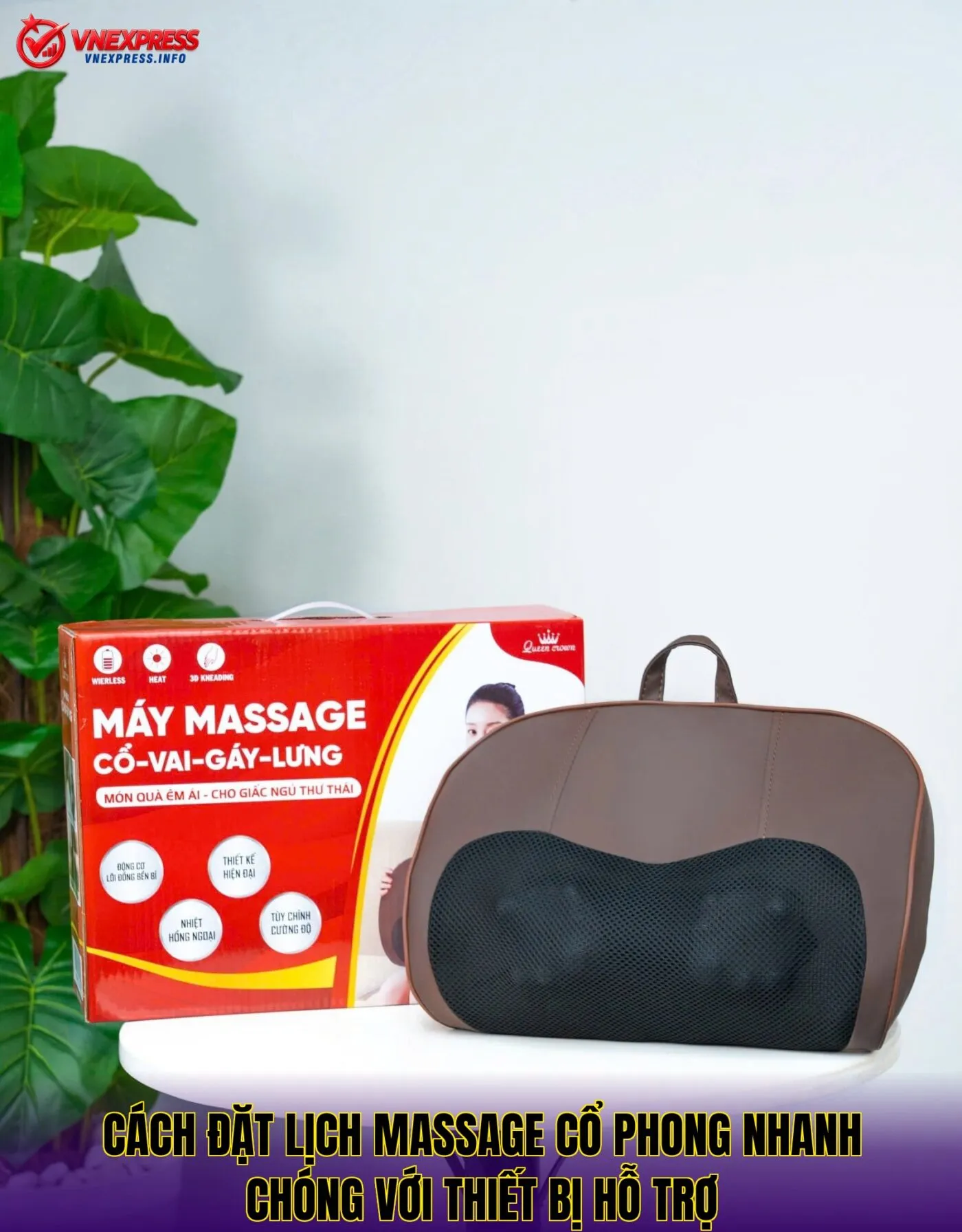 Cách đặt lịch massage cổ phong nhanh chóng với thiết bị hỗ trợ