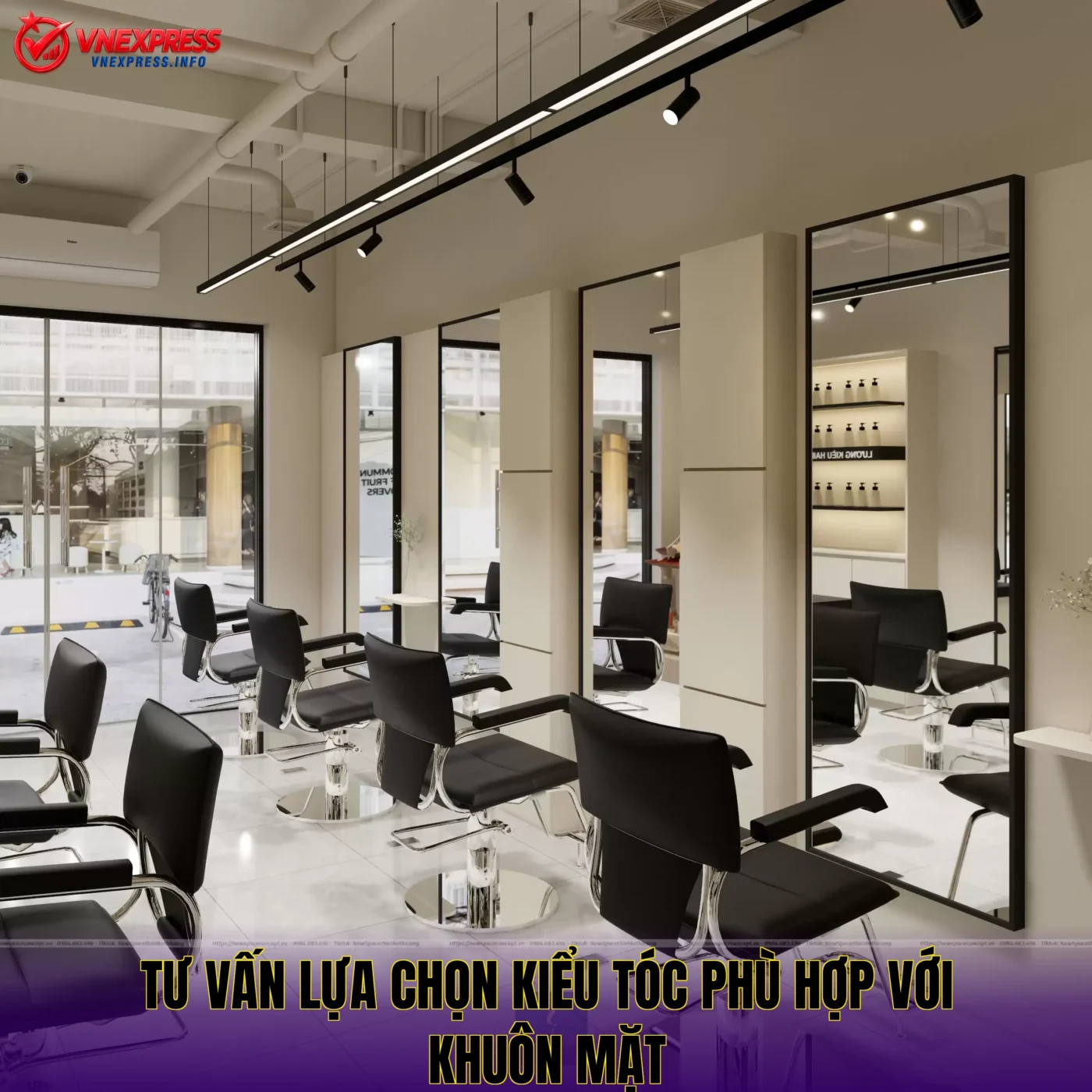 Tư vấn lựa chọn kiểu tóc phù hợp với khuôn mặt